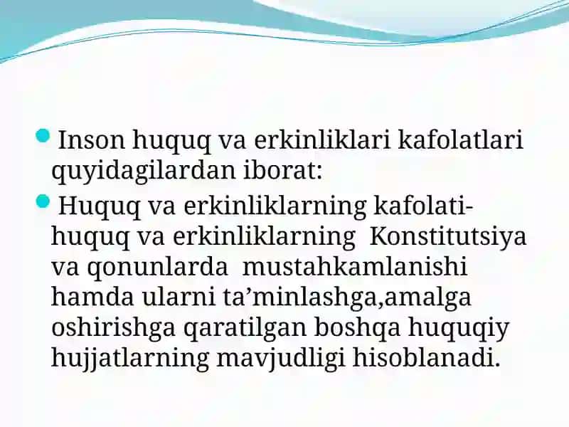 FUQAROLARNING MUROJAAT QILISH HUQUQINI KAFOLATLARI 4