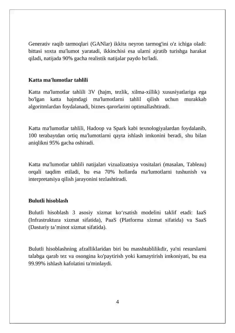 Raqamli axborot texnologiyalari 4