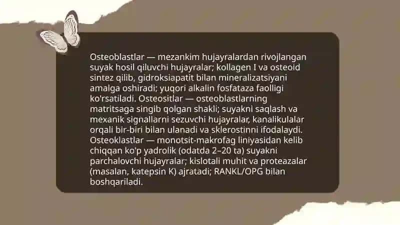 Sitologiya fanidan Mustaqil ta'lim 4