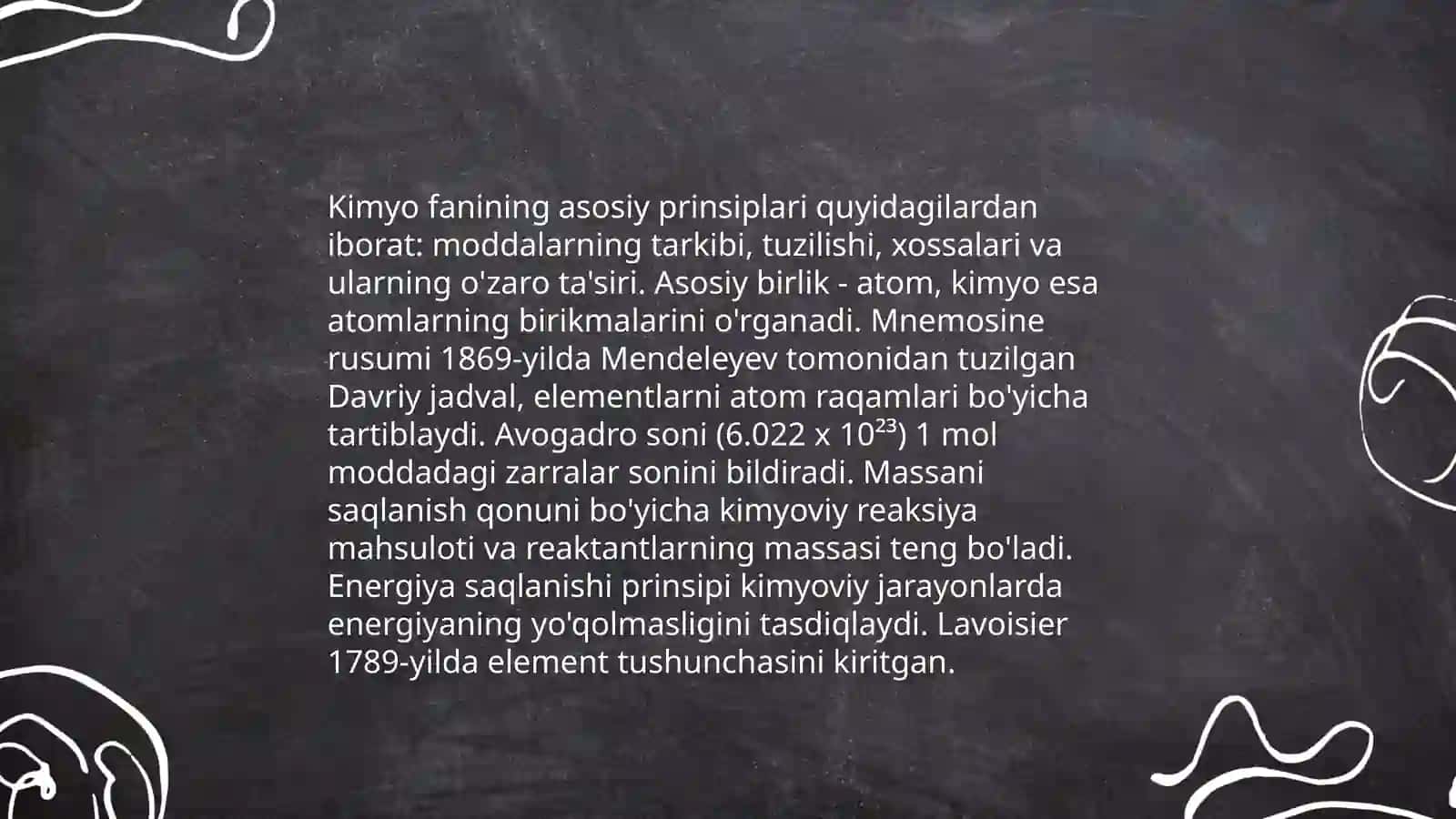 Kimyo fanining sanoat va xalq xoʻjaligi rivojidagi ahamiyati 4