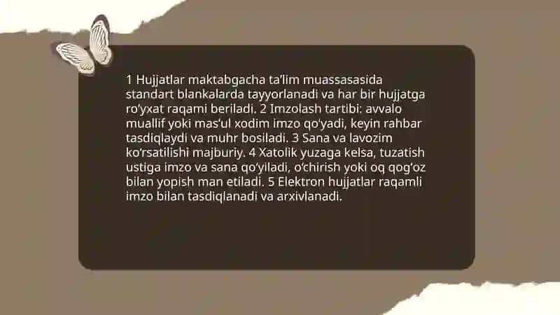 Maktabgacha taʼlimda ish hujjatlari bilan ishlashning turli bosqichlari 4