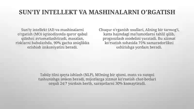 Raqamli iqtisodiyotning asosiy texnologiyalari 4