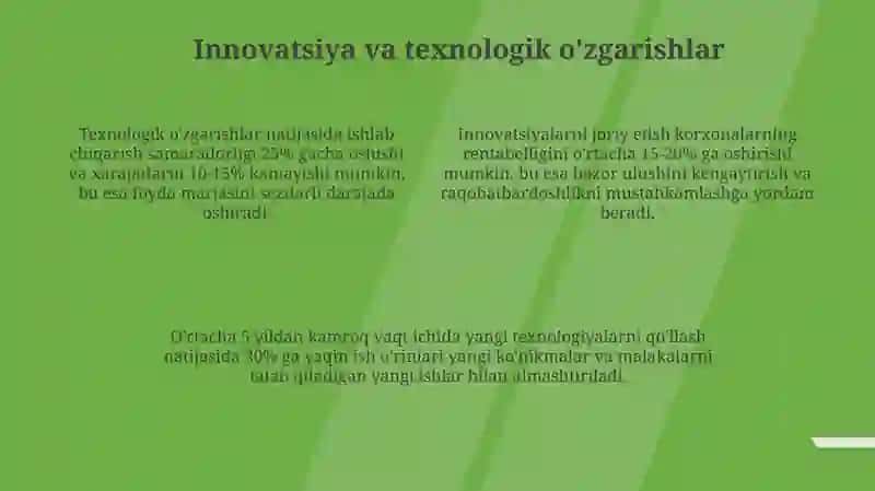 Firmalar va Ularning O'zaro Aloqalari 4