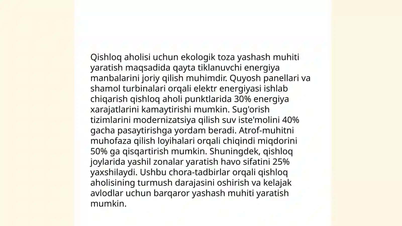 Qishloq aholi turar joylarini rejalashtirish 4