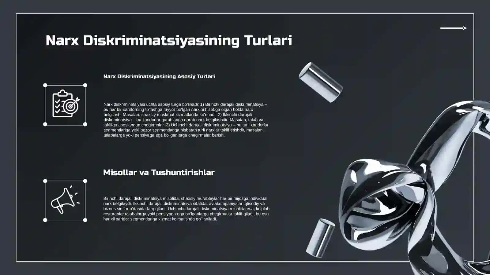 Narx diskriminatsiyasi strategiyalari va bozor daromadini oshirish usullari 4