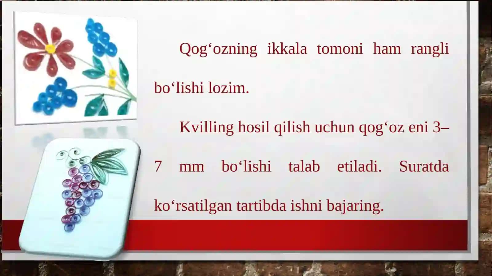 Kvilling usulida kompozitsiya yaratish 4