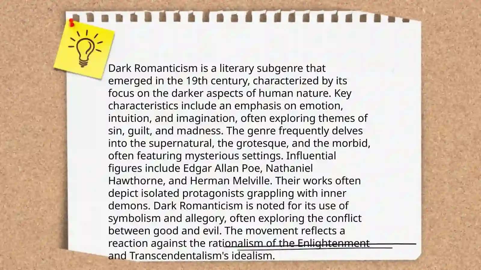 Dark Romanticism in American Literature 4