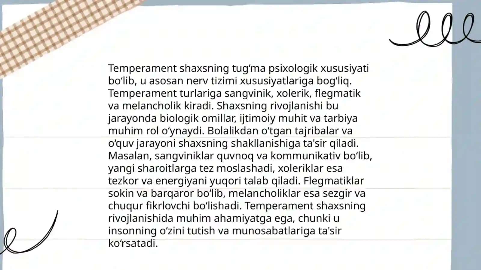 Temperamentning asosiy turlari 4