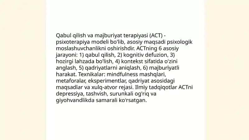 Yetakchi zamonaviy konsultativ nazariyalar va texnologiyalar 4