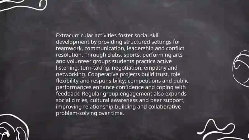 Importance of Extracurricular Activities 4