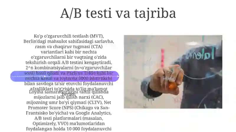 Innovatsion loyihalar va samaradorlikni baholash usullari 4