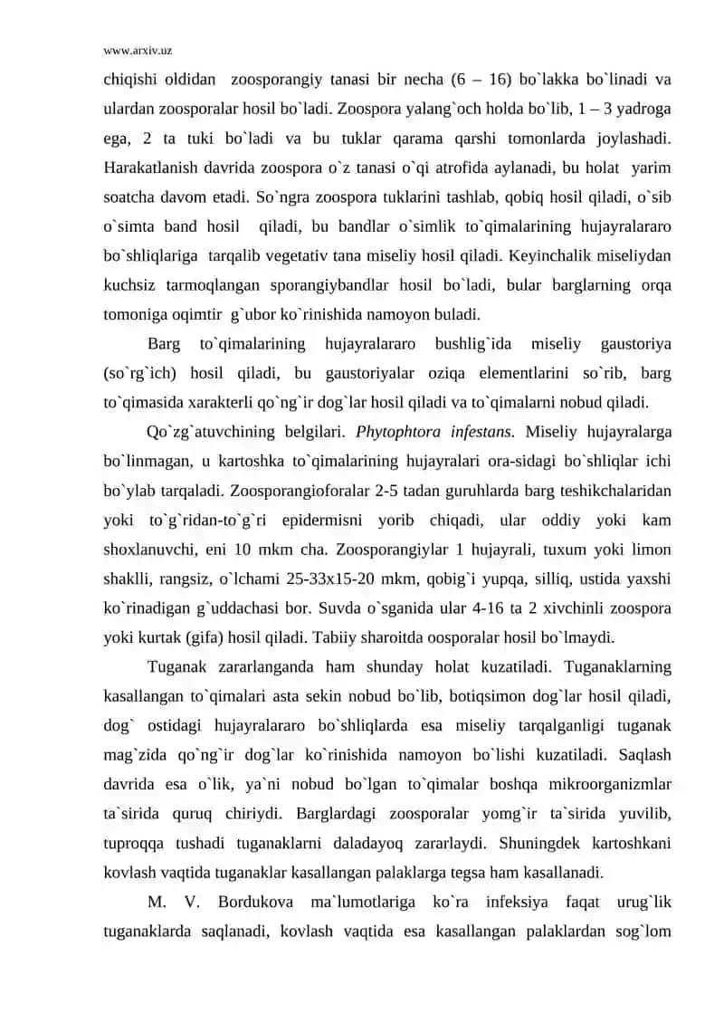 Kartoshkaning fitoftoroz va rak kasalligi 4
