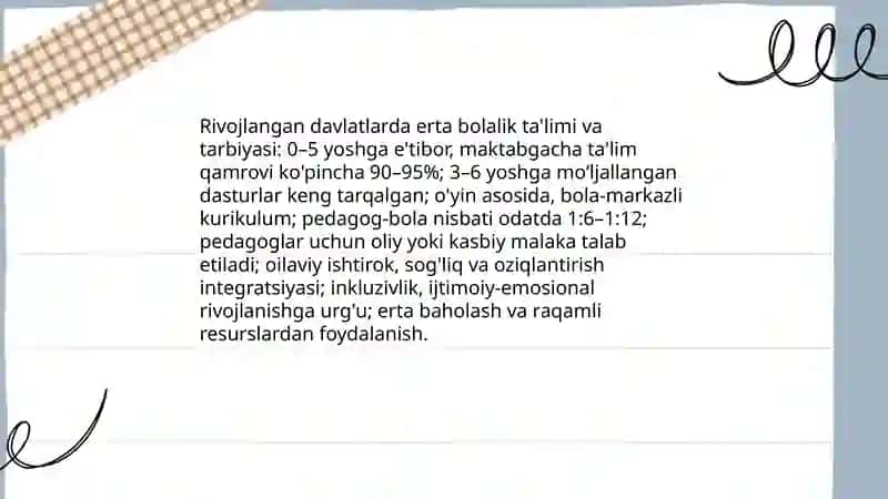 Rivojlangan davlatlarda ta'lim va tarbiya jarayoni 4