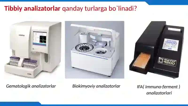 Tibbiyot analizatorlar 4