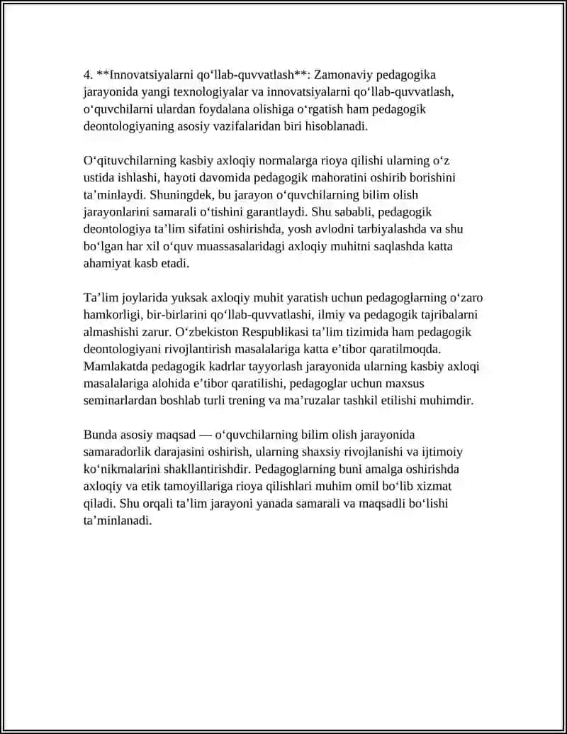 PEDAGOGIK DEONTOLOGIYA FANINING NAZARIY ASOSLARI 4