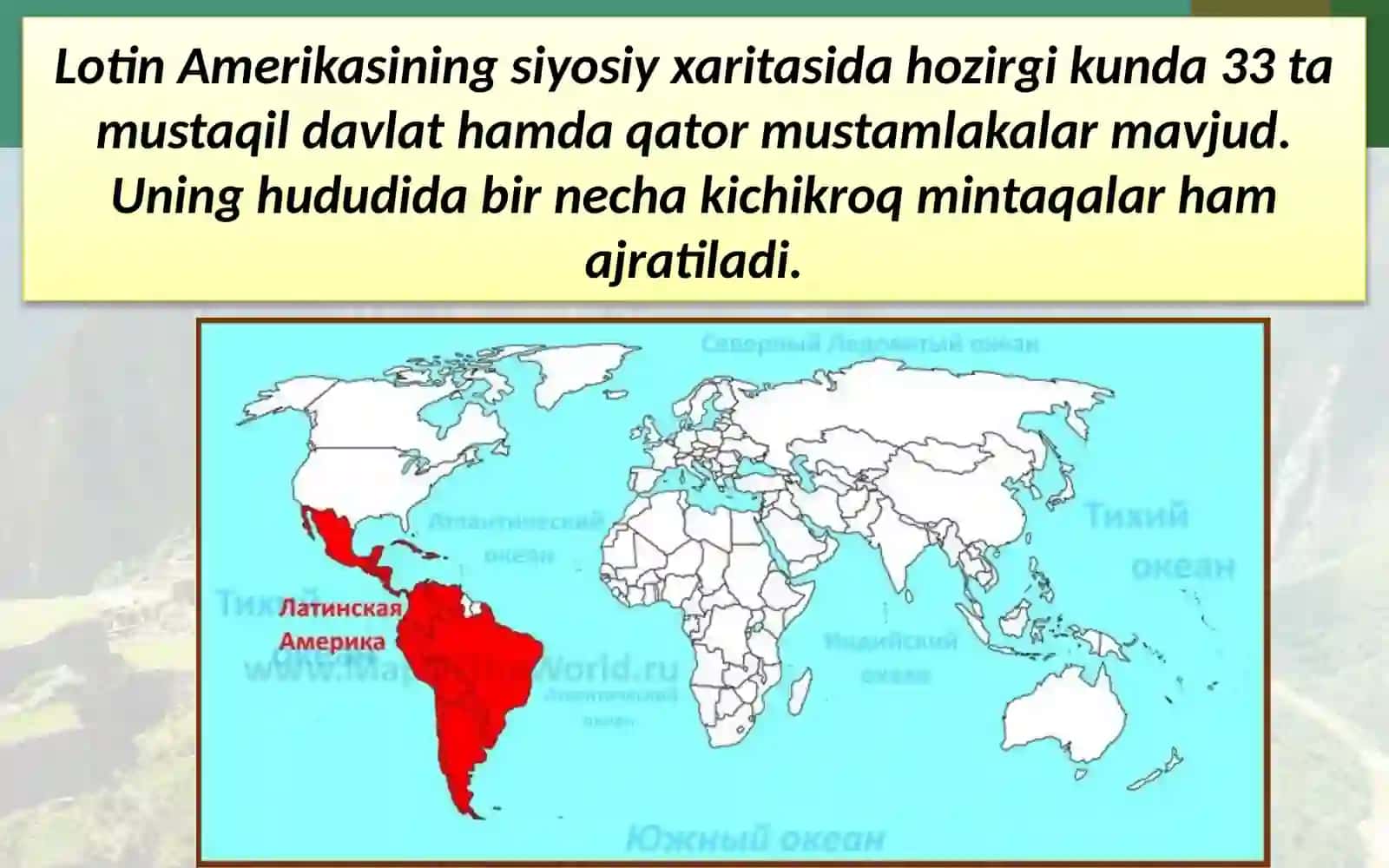 Lotin Amerikasi 4