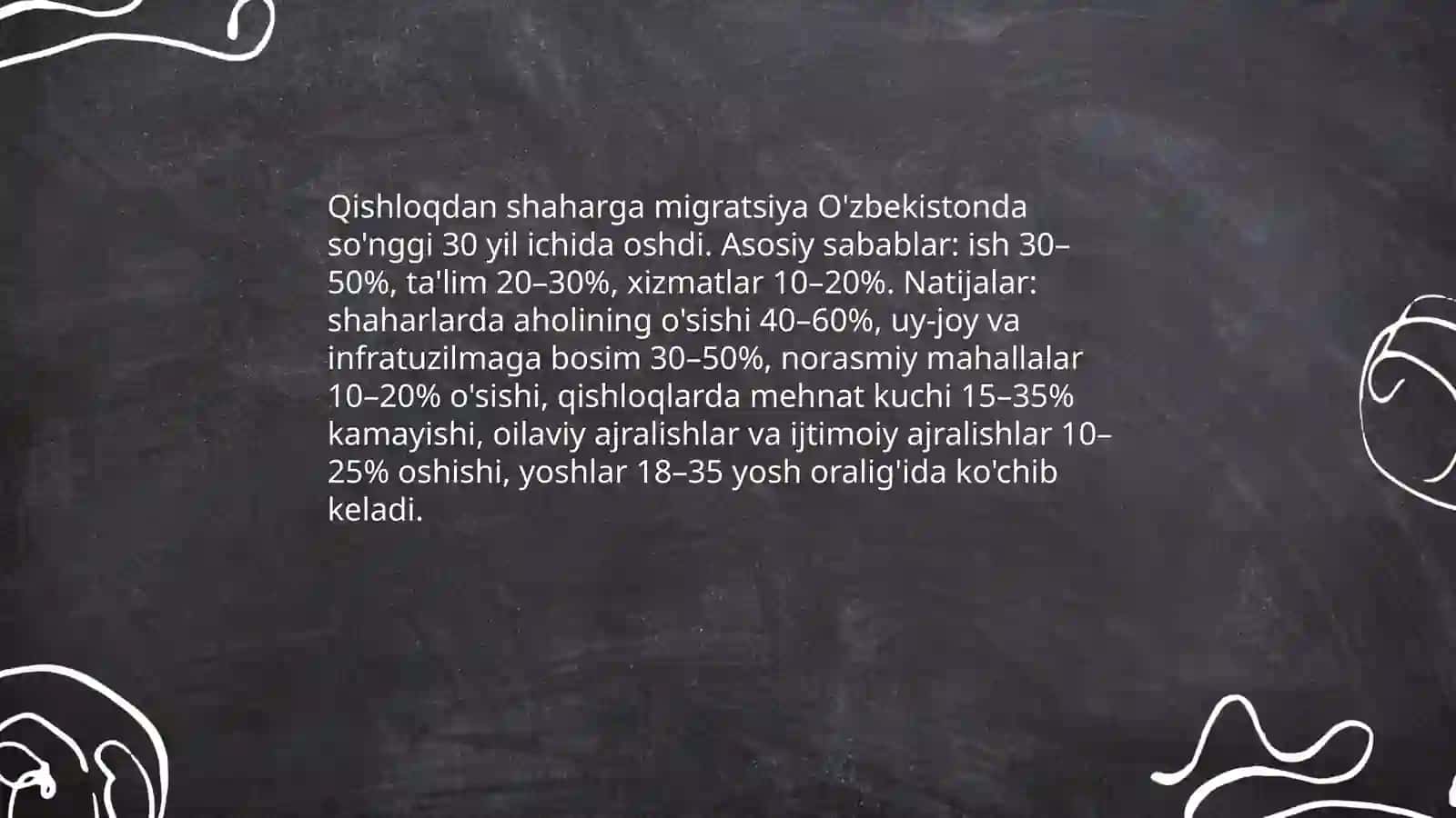 Urbanizatsiya va shaharlashish jarayonlari 4