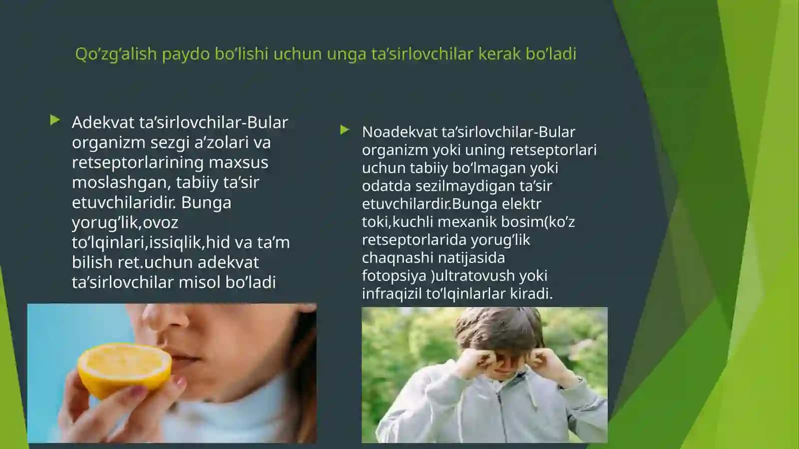 Qo’zg’aluvchanlik va to’qimalar biologiya elektr h.odisalar 4