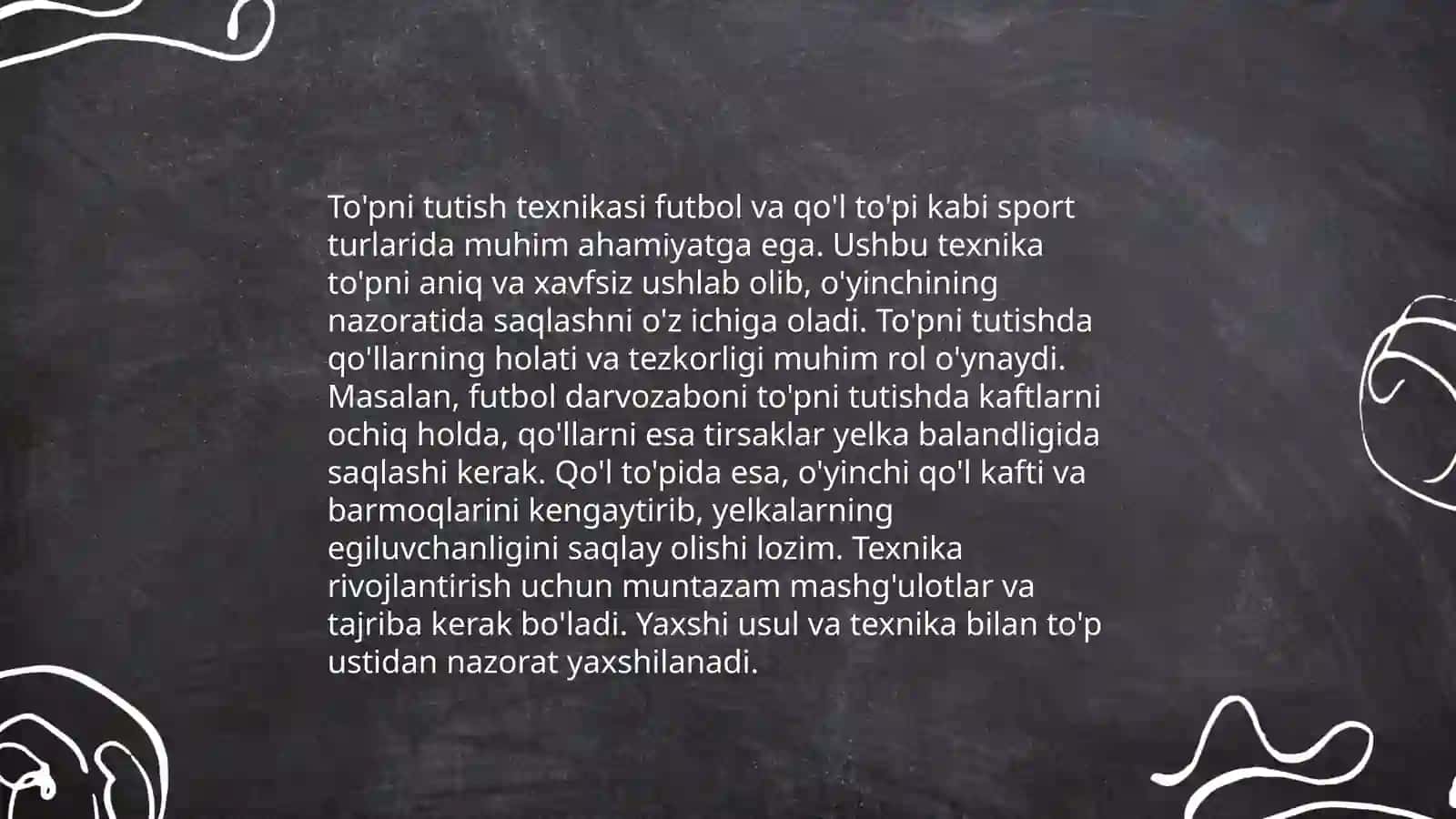Darvozabon texnikasi tasnifi 4