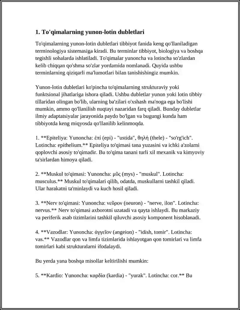 Yunon-Lotin Dubletlari va Yakka Aelar 4