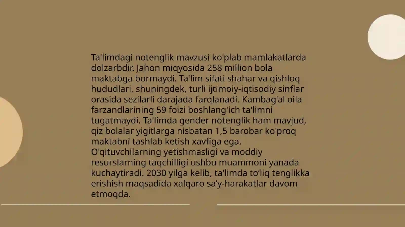 Ijtimoiy notenglik va ularni yechimi 4