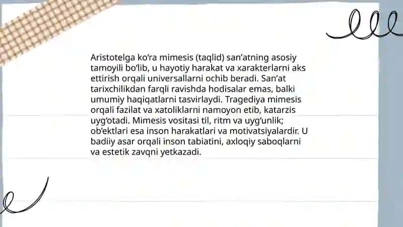 Aristotel poetikasi 4