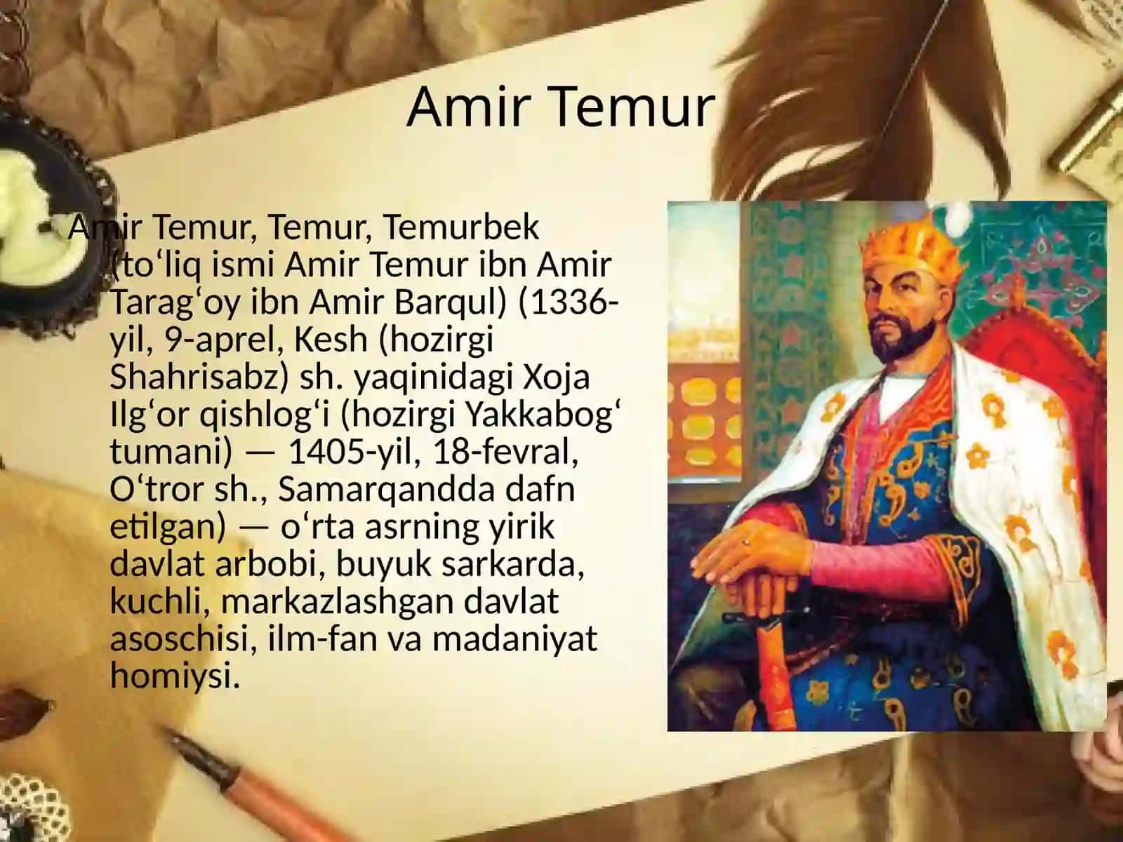 O`zbekistonda mustaqillik yillarida buyuk allomalarning ilmiy ma`naviy merosiga e`tibor 4