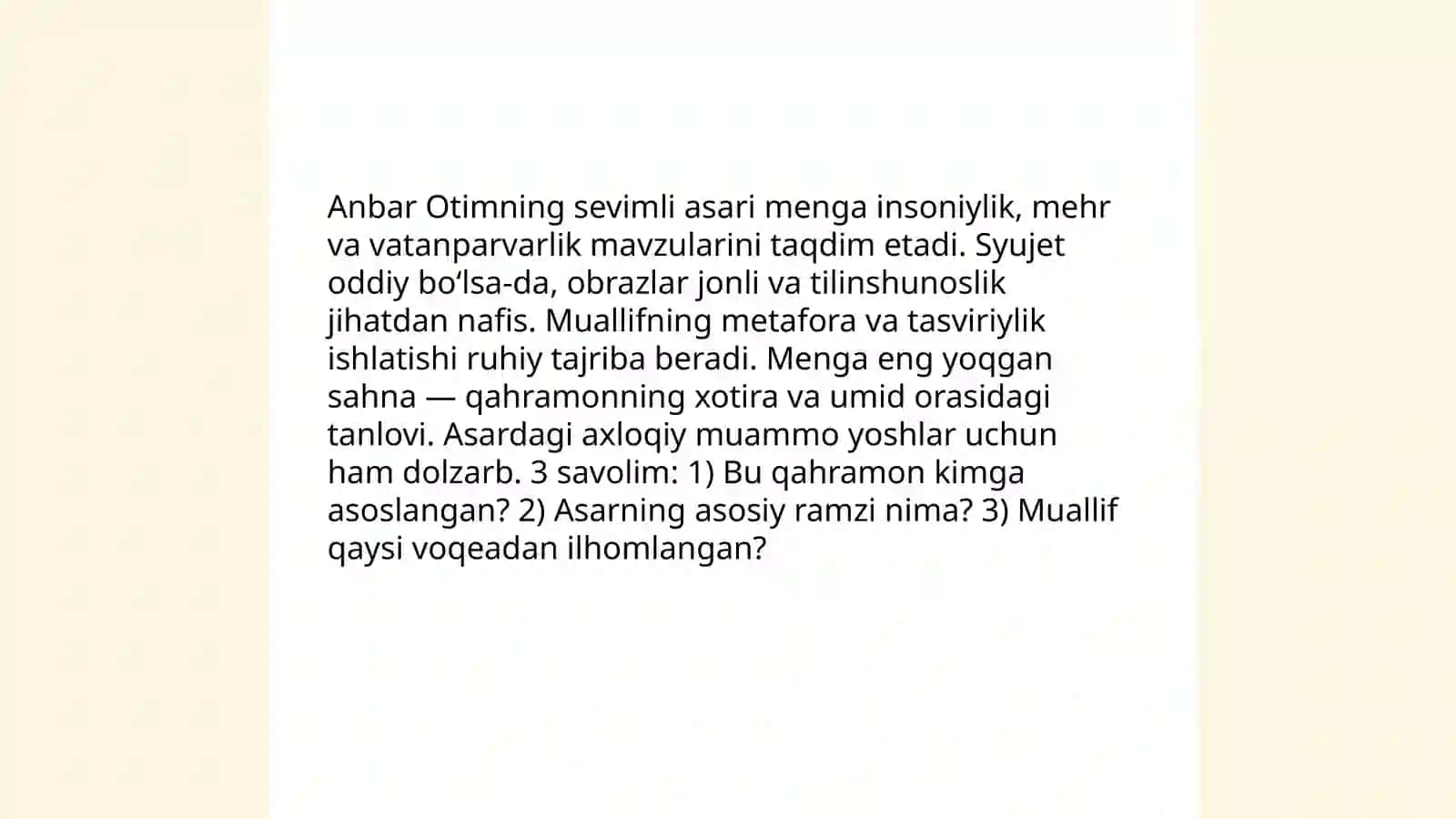 Anbar Otimga minnatdorchilik bildiruvchi maktub 4