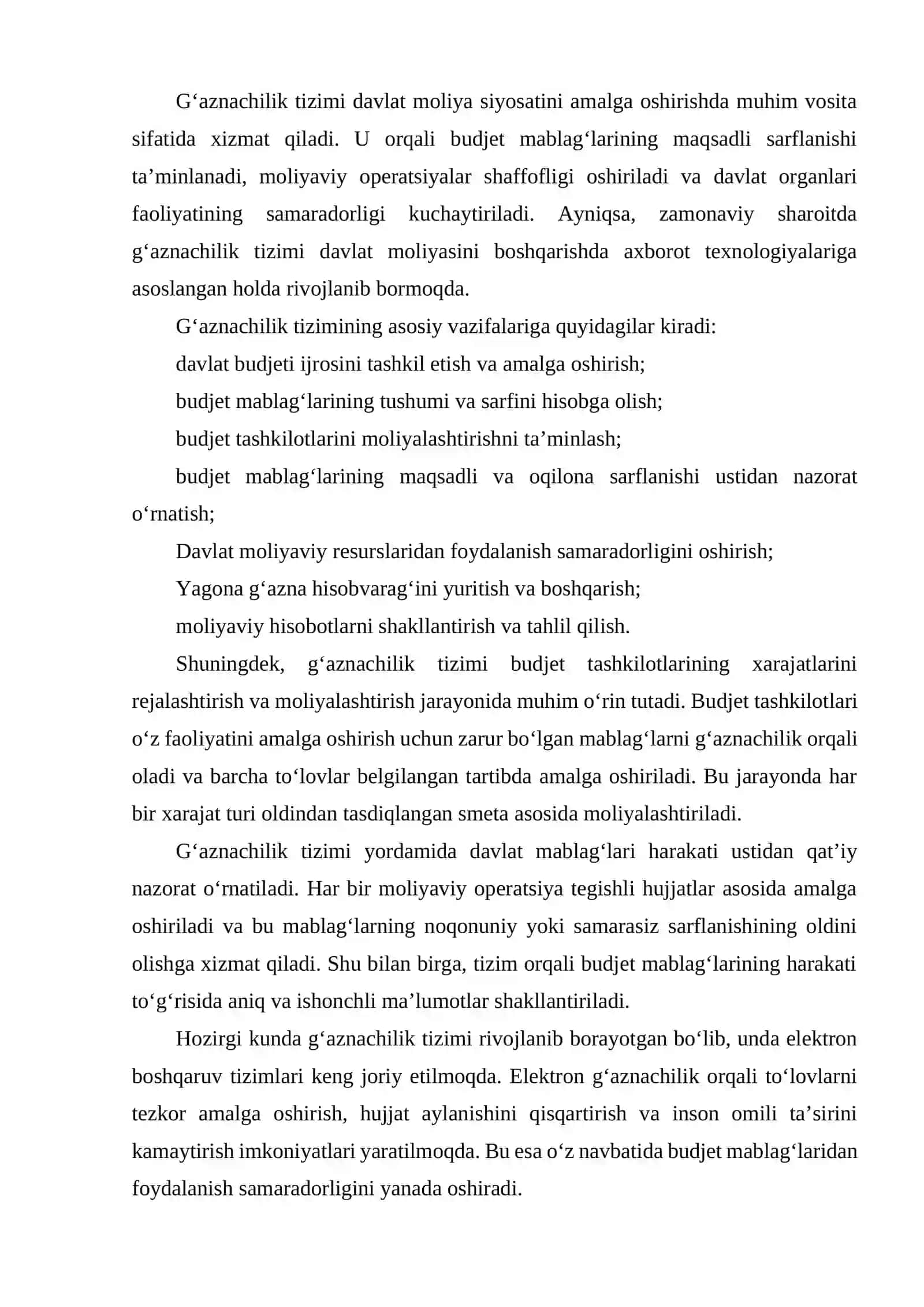 G‘AZNACHILIKDA BUDJET TASHKILOTLARINING XARAJATLARI 4