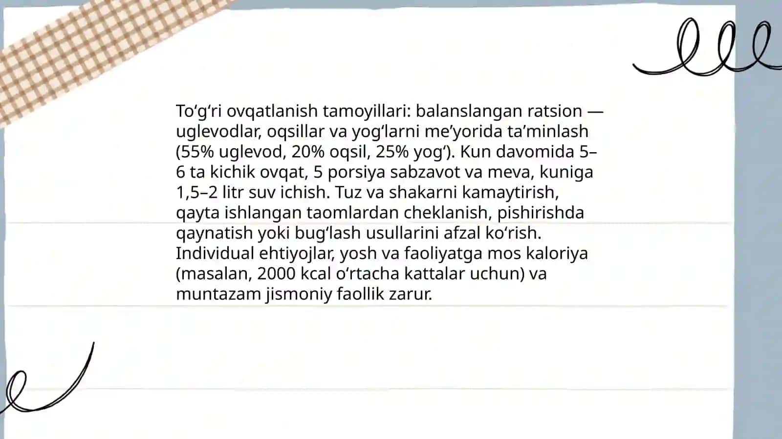 Jismoniy faollik va sportning sogʻliqdagi roli 4