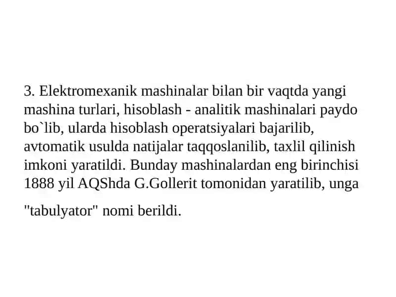 KOMPYUTERLAR VA AXBOROT TEXNOLOGIYALARINING TEXNIK TAMINOTI 4