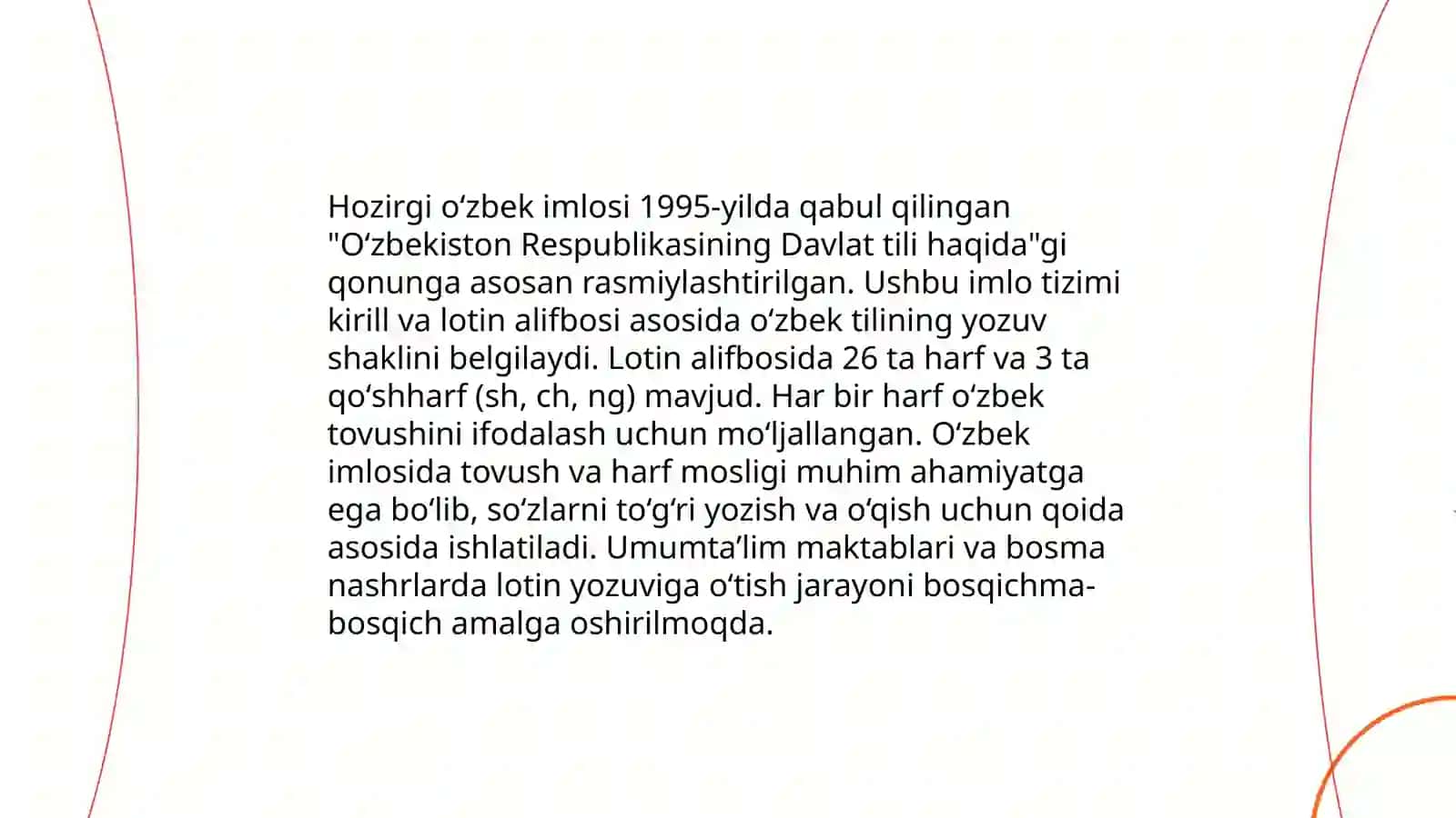 Hozirgi o'zbek adabiy tili fanidan tayyorlagan taqdimoti 4