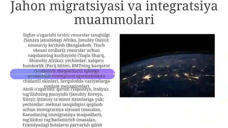 Global demografik muommolar va ularni xal etish yòllari 4