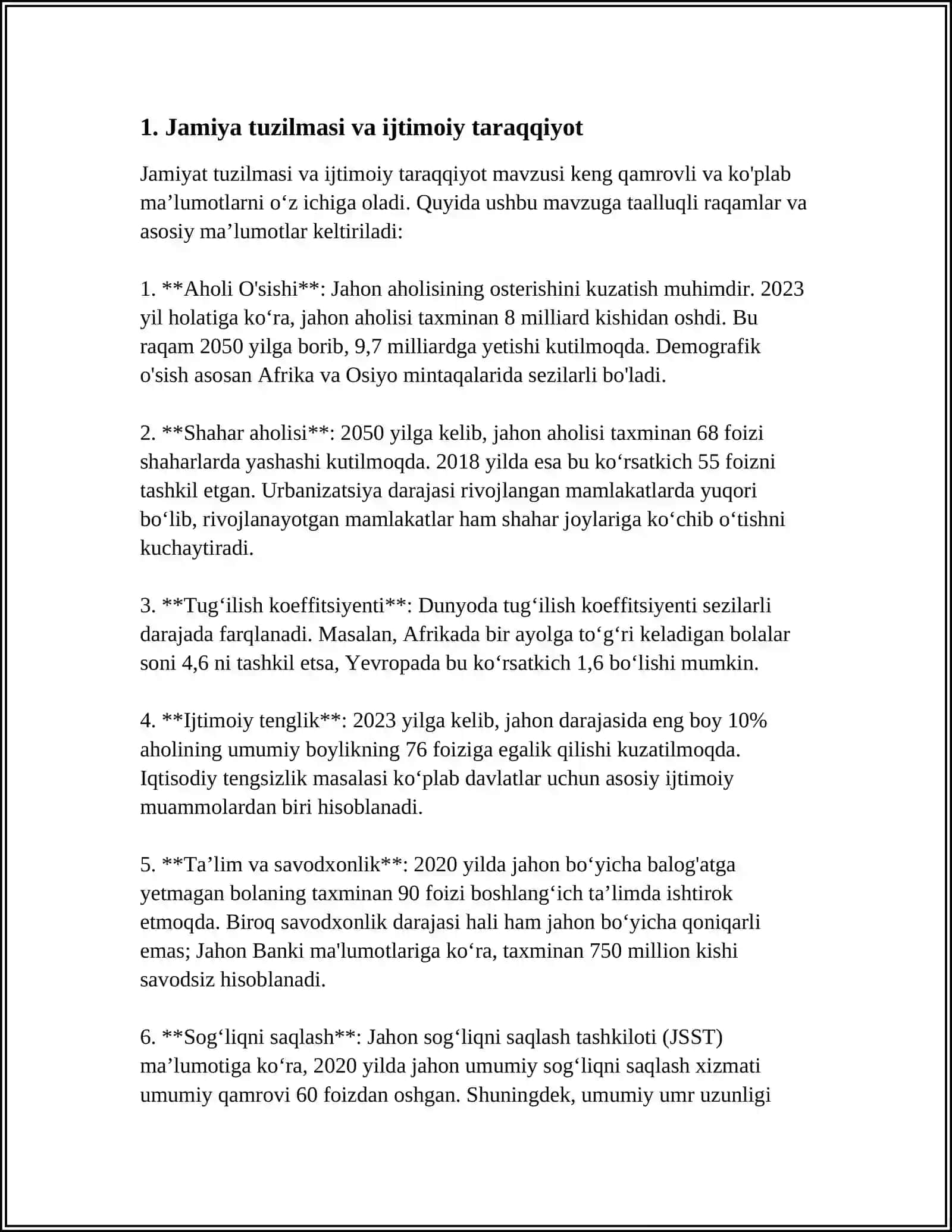 JAMIYAT IJTIMOIY TARAQQIYOT HAQIDAGI KONSTRUKSIYALAR REFERAT 4