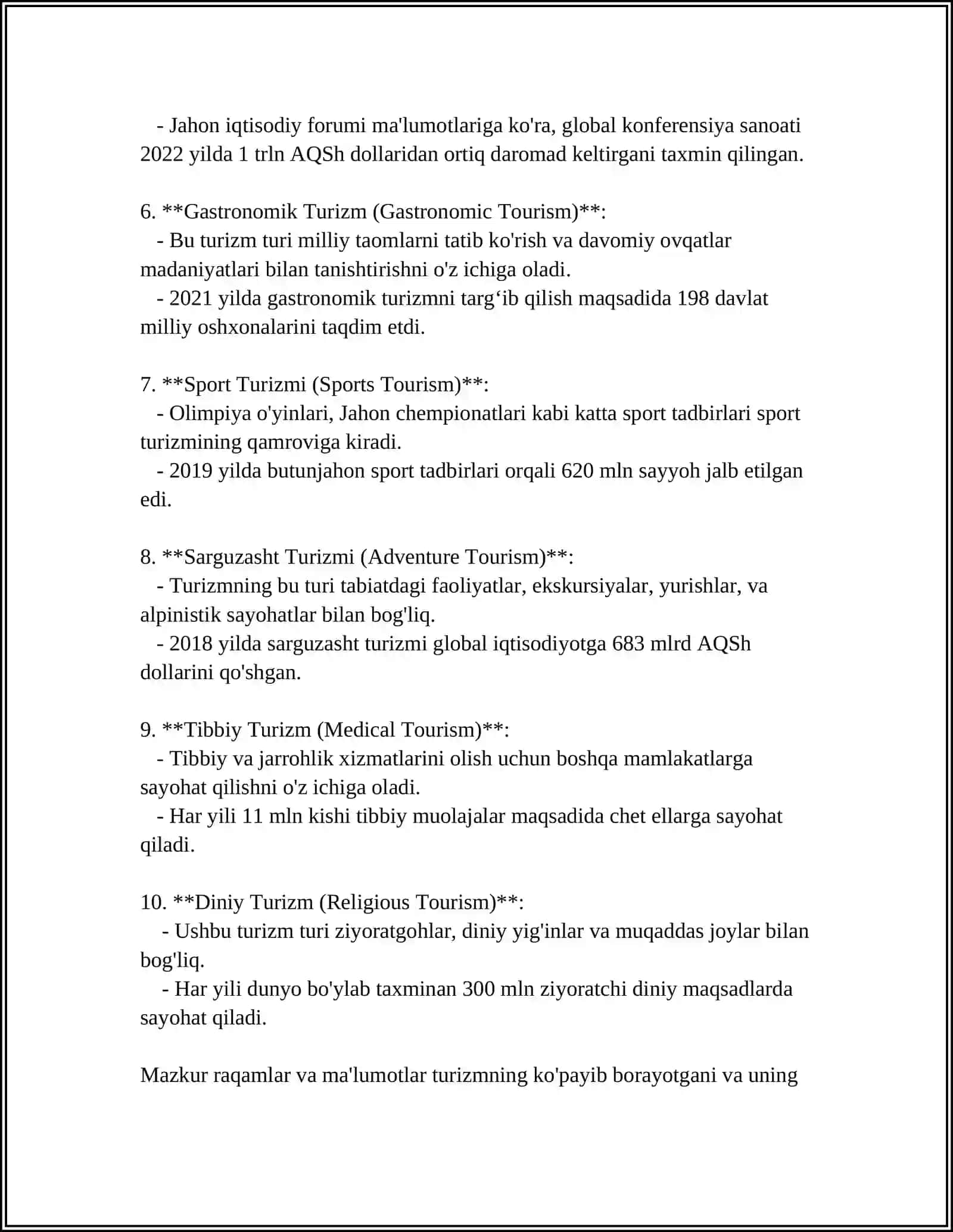 TURIZM 4
