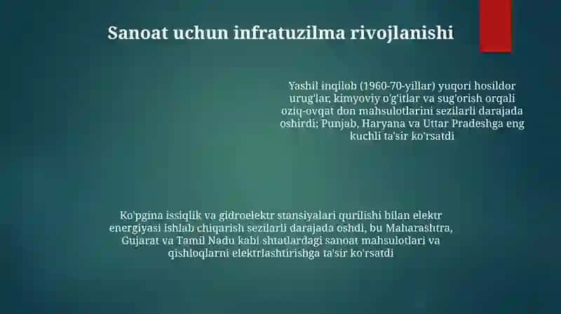 Sanoat Diversifikatsiyasi va O'sish 4