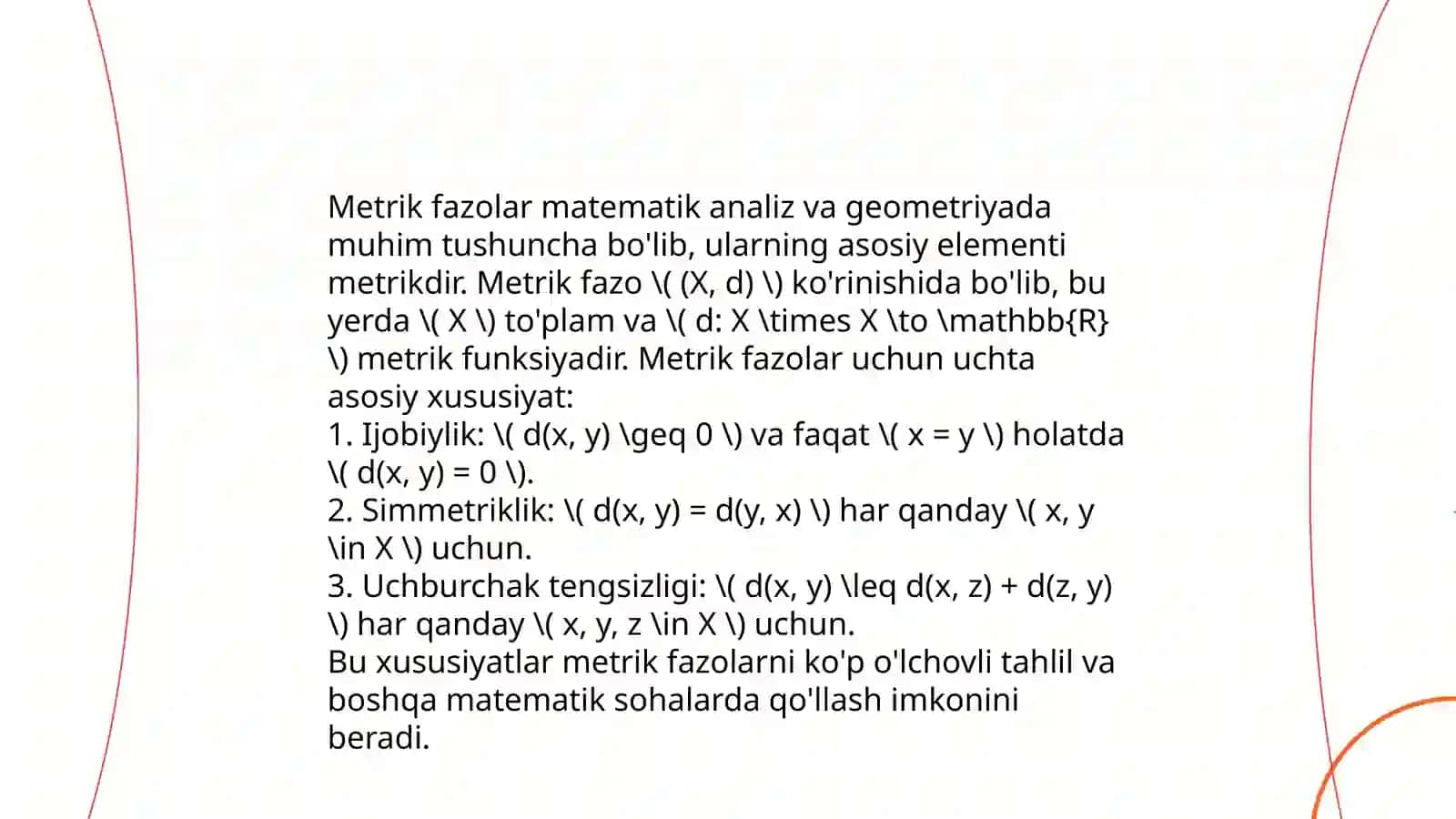 Ayrim metrik fazolarda kompaktlik kriteriysi 4