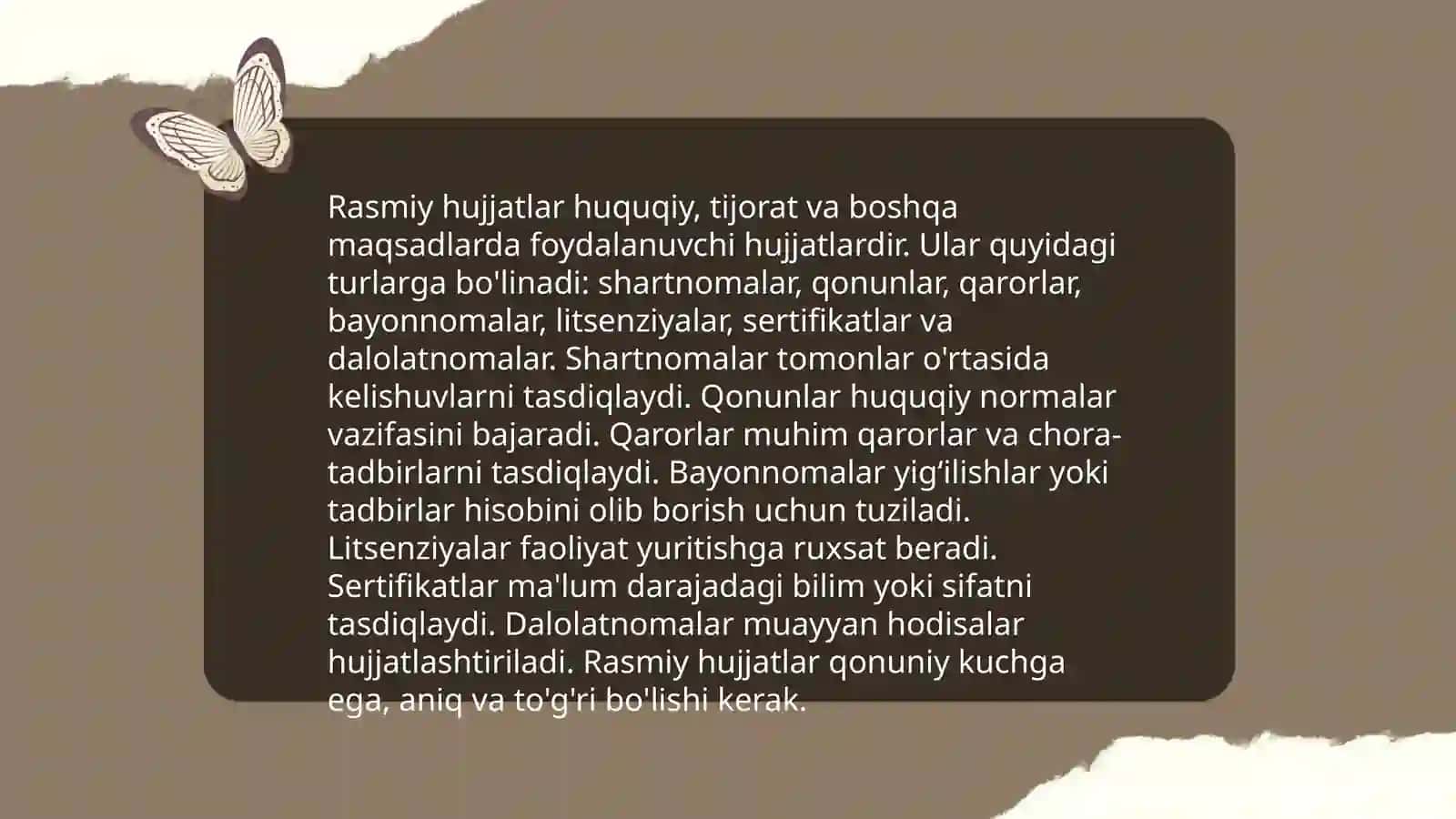 Ish yuritish tili va uslubi 4
