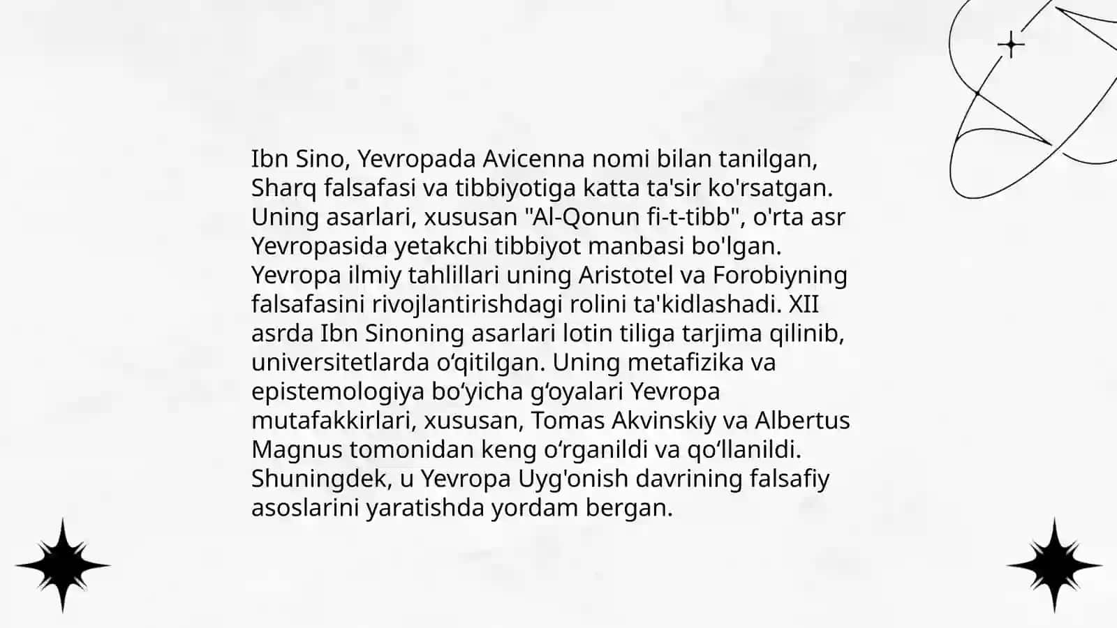 Ibn Sino Yevropa olimlari talqinida 4