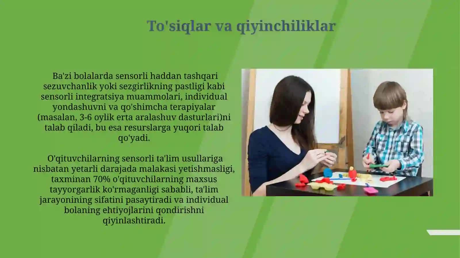 Aqli zaif bolalarda sensor tarbiya usullari 4