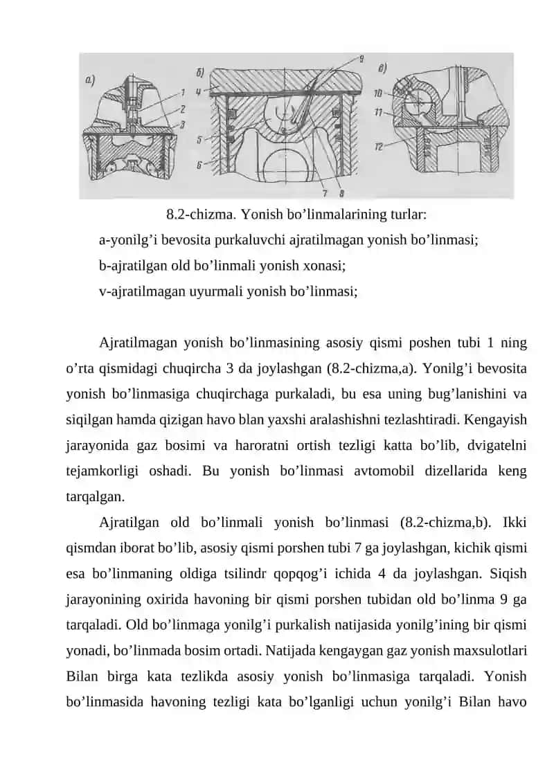 Zamonaviy avtomobillarning Dizel dvigatellarining ta`minlash tizimiga 4