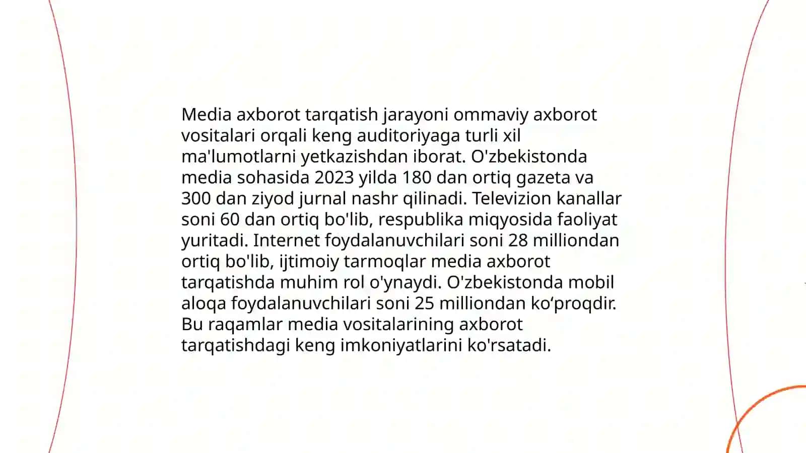 Ommaviy axborot vositalari 4