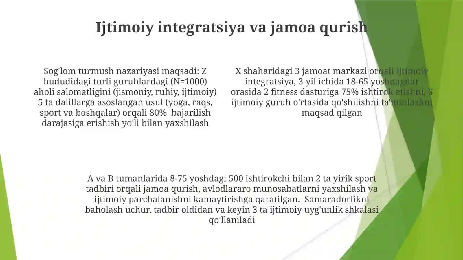 Jismoniy madaniyat nazariyasining maqsadi va vazifalari 4