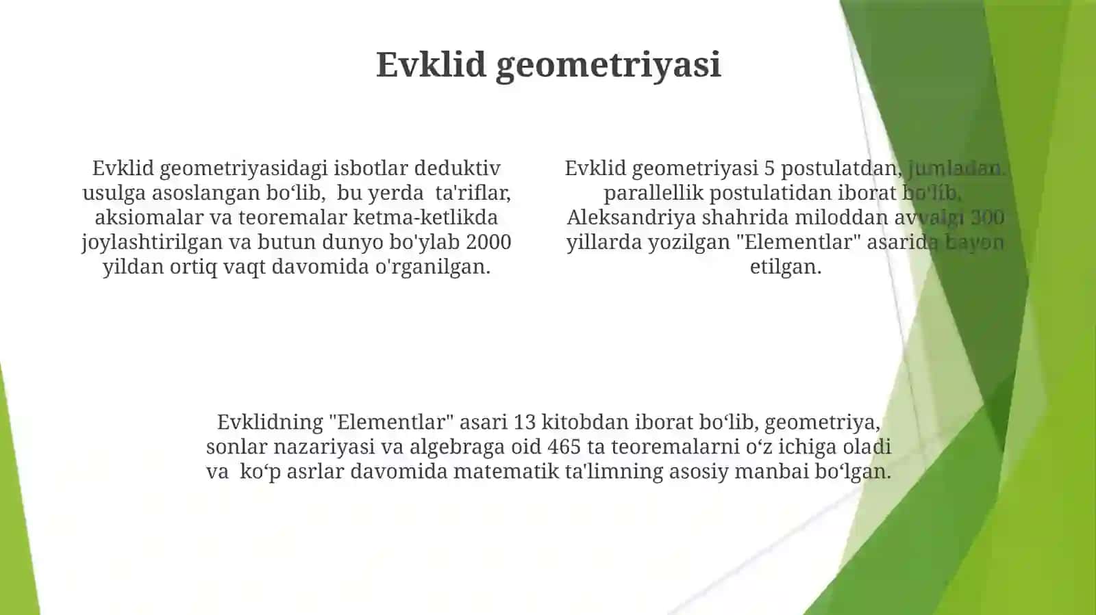 Elementlar 4