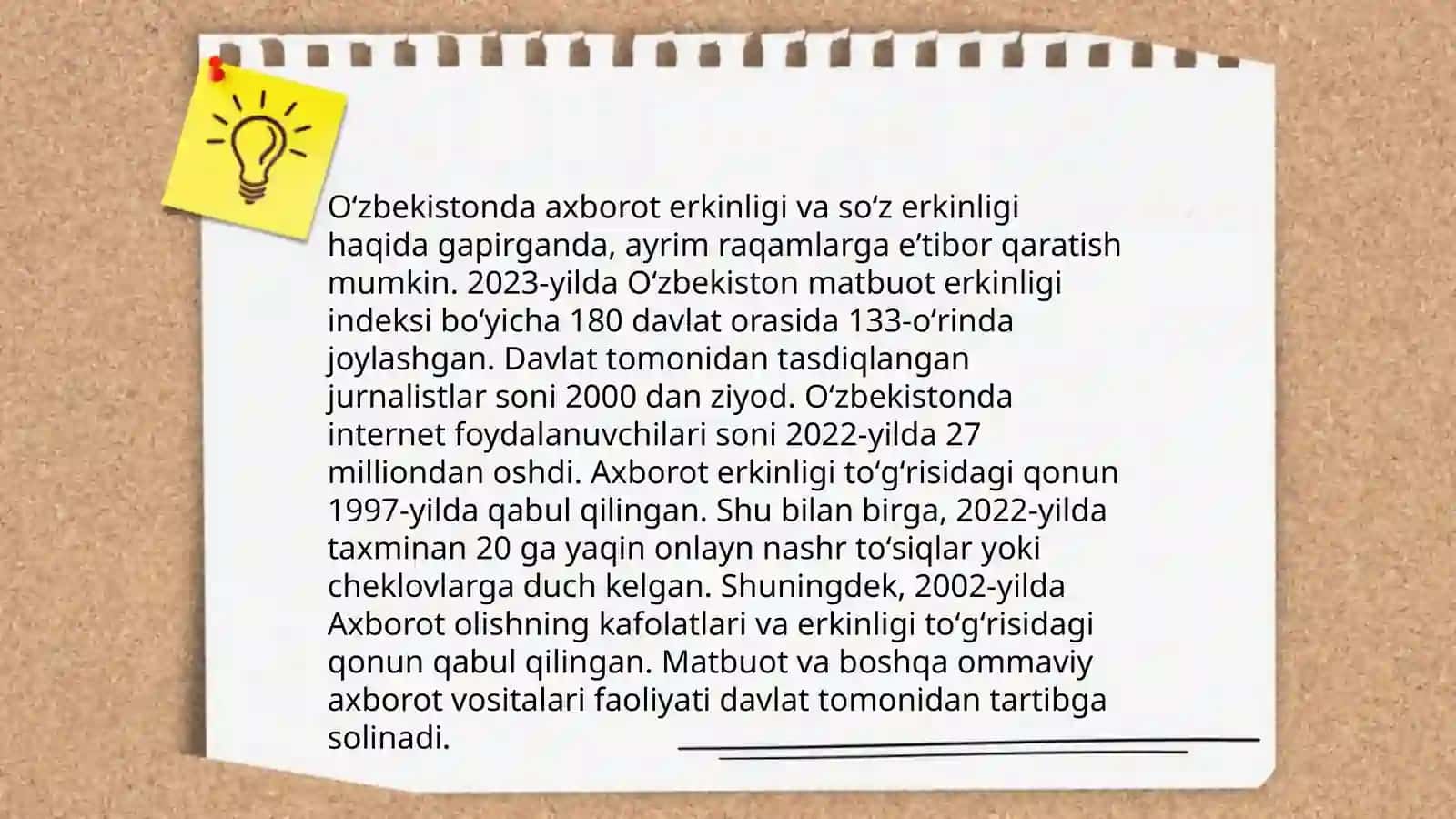 Oʻzbekiston Respublikasida ommaviy axborot vositalarining faoliyati 4