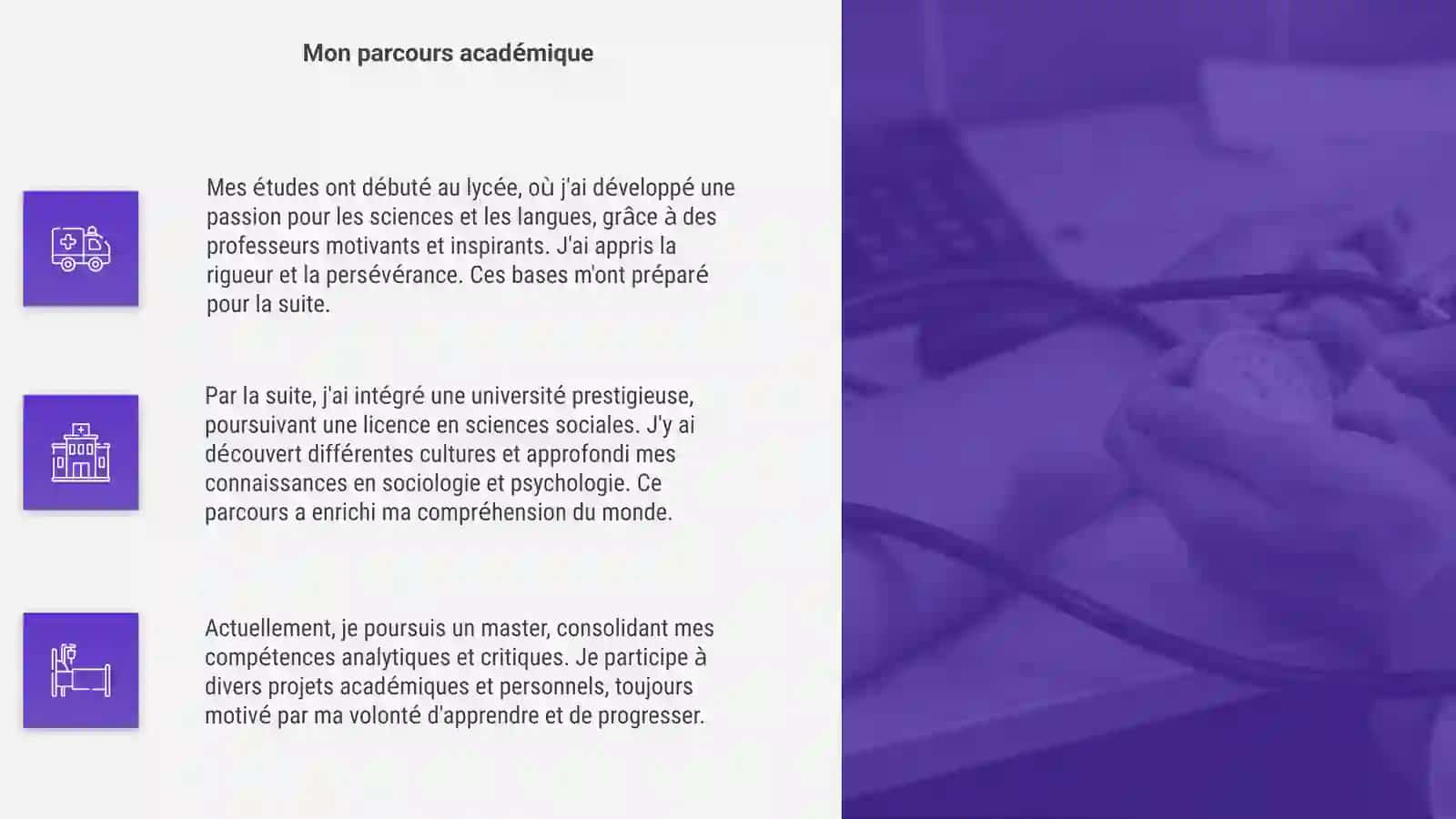 Mes etudes 4