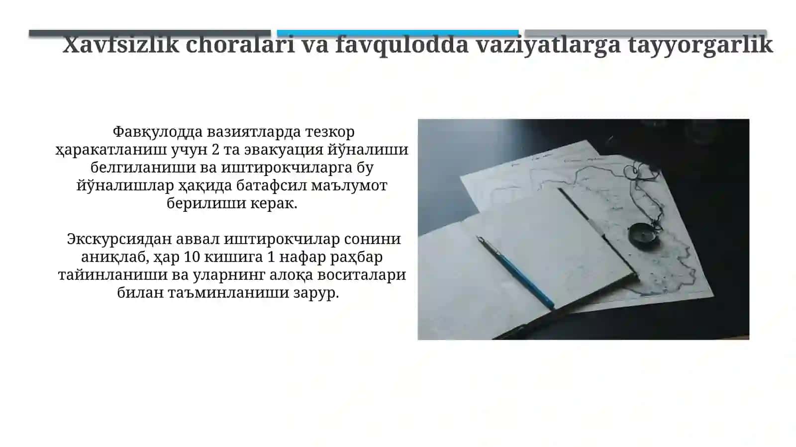 Ekskursiyalarni tashkil qilish metodikasi mazmuni 4
