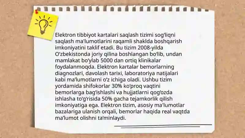 Tibbiyot axborotlarni arxivlash usullari 4
