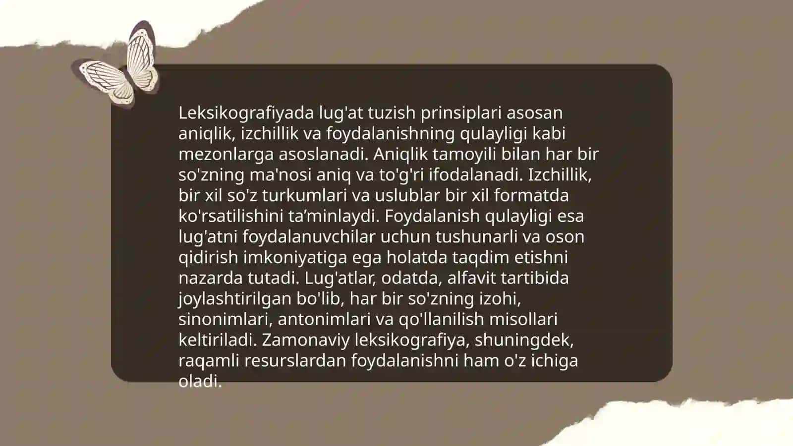 Leksikografiya amaliy tilshunoslikning muhim yoʻnalishi sifatida 4