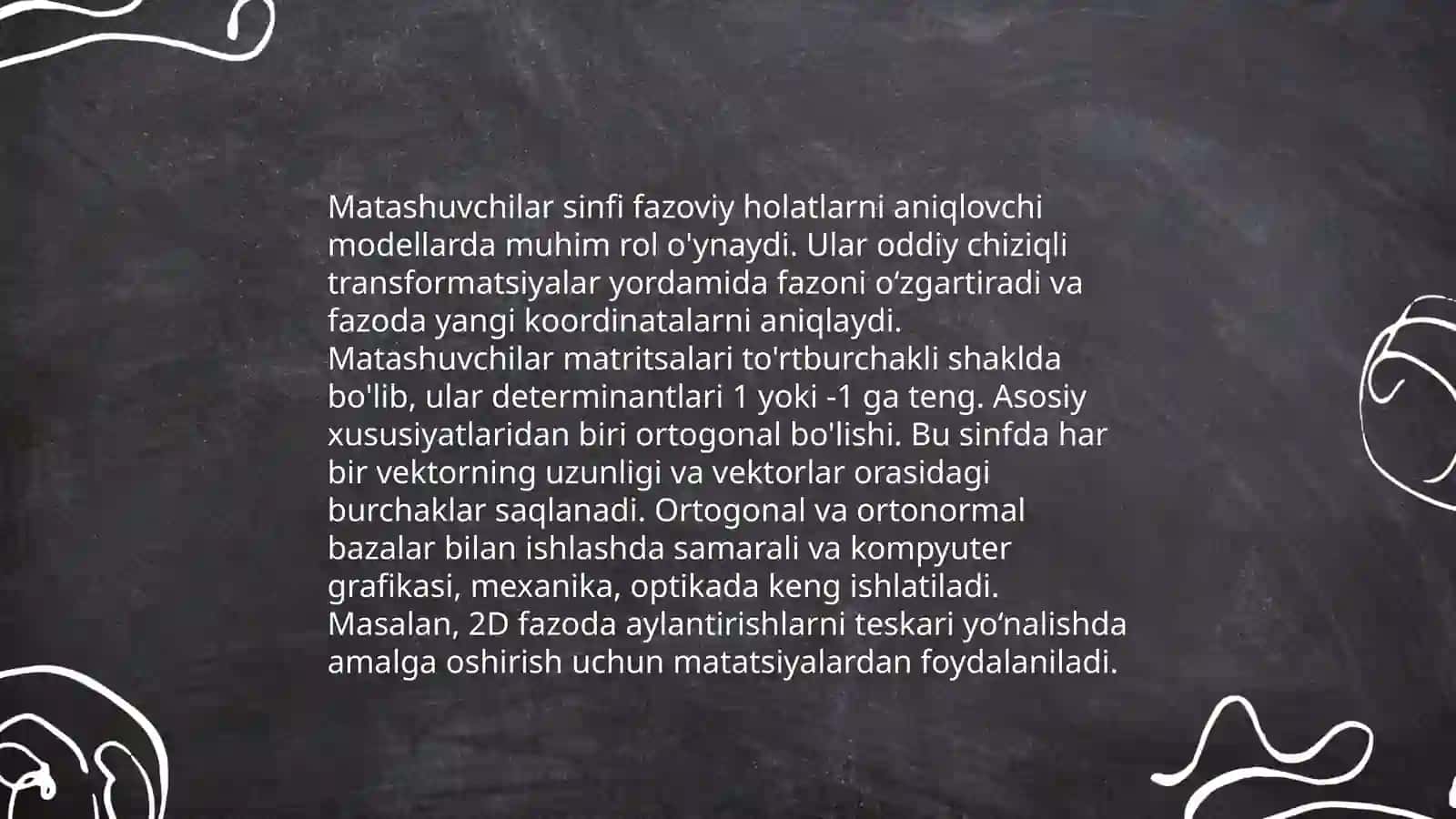 Matashuvchilar sinfi 4